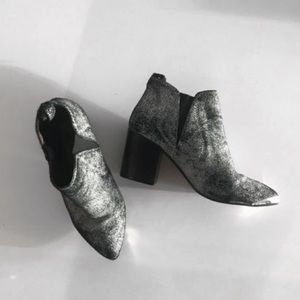 Steve Madden Leather Ankle Booties